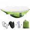 Waterproof anti - mosquito design hammock multi-color net nylon portable camping hammock for some relax