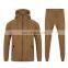 wholesale polyester vendor sportswear slim fit jogging sport tracksuits logo custom tracksuit for men