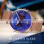 New Arrival Skmei 9231 Luxury Rose Gold Watch Men  Mesh Strap 30 Meters Water Resistant Wholesale Price
