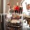 Wholesale Clear Jewelry and Cosmetic Plastic Storage Box Acrylic Makeup Organizer With 4 Drawers