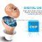 Rechargeable mini digital audio service hearing aid cic