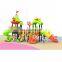 Factory wholesale simple plastic slide children outdoor playground equipment