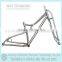 R12X197 and F15X135 thru axle4.8" tires titanium fat bike frame
