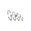 Beiben V3 NG80B Weichai WP10/WP12/WP13 Yuchai Fast 12JS160/12JS180/12JSD200 Truck Spare Parts N916018130000 Clamp 130-150