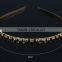 Fashion Gold Plated Spiring Metal Women Hairbands Hair Bridal Hair Accessories