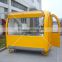 Pink Color Ice Cream Application food van-ice cream vending cart in China