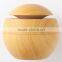 USB Ultrasonic Humidifier Aromatherapy 130ML Mini Portable Mist Maker Aroma Essential Oil Light Wooden Diffuser