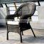 Cheap Synthetic Black Rattan Outdoor Furniture Garden Table and Chairs