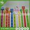 White supermarket hang strip with hooks