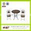 Outdoor Steel Garden Table and Chairs
