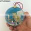 Decorating glass inside hand painted christmas ball