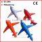 Large print customer LOGO PVC inflatable airplane