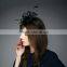 Fascinators And Bases With Feather And Veil