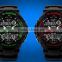 2016 Outdoor Sport Water Resistant Digital LED Quartz Watches Bezel Japan Movt Chrongograph Electronic Wrist Sports Watch