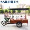 new style mobile food cart for selling coffee