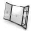 Rectangle trifold vanity 2X magnifying cosmetic mirror type