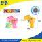Cartoon fire extinguisher shape bubble gun toy