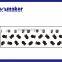 2016 Discount for free new plastic embossing folder for scrapbooking