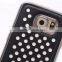 Phone case Empty thread Polka Dot PU+ TPU wallet case with stand, For Samsung galaxy S6 edge leather case