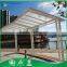 Street furniture customized outdoor bus stop shelter