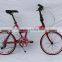 Aluminum alloy folding bicycle