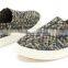 Handmade Elastic Woven Slip On Casual Shoes Men