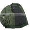 Industries army green 100% flight nylon knit collar MA-1 flight jackets men