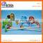 WOODEN TOYS ANIMAL CROQUET SET