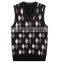 High quality new autumn men's cotton sweater vest