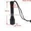 Aluminum alloy best selling black diving flashlight