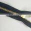 Golden /silver/ bronze 3# 4# 5# 8# 10# metal zipper