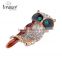 2015 new products New model with high quality artificial eagle brooch, rhinestone brooch wholesale body jewelry