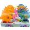 Hot selling candy popular Candy fish bubble gun 10pcs