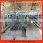 Top level quail broiler and chick cage water system