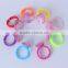 Colorful kids decorative waterdroppearl ring accessory customized for promotion