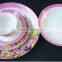 Ceramic moon shape dinerware porcelain sets Italian pasta plates