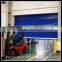 high performance forklift automatic warehouse folding pvc doors
