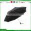 2016 23"*8K jacquard auto open and close 3 folding black umbrella