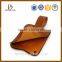 China OEM design luggage tag waterproof pu leather business card size luggage tag