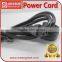1.8m 3*0.75mm square pure copper wire EU Plug Power Cord