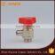 Copper y branch pipe fitting