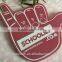 printed sponge hand foam finger sponge palm for game cheering LS-F-016-A