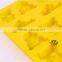 animal shape non-stick eco-friendly silicone lace molds for cake decorating