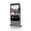 Silver Case 70" outdoor android kiosk with 1500nits 4k resolution