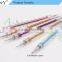ANY Nail Design Using 5 Colors Glitter Handle Nail Art Dotting Pen Set