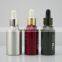 E-liquid Oils 30ml Aluminum Dropper Bottle With Heat Transfer Printing