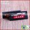 Custom red debossed silicone tags for kids handbags luggage clothing