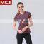China Wholesale Custom Woman Softtextile Short Sleeve T-shirt Made of Nylon/spandex