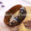 New Charm Cooper Infinity Leather Braid Friendship Bracelet
