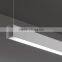 high brightness Aluminium pendant rgb led line light for office